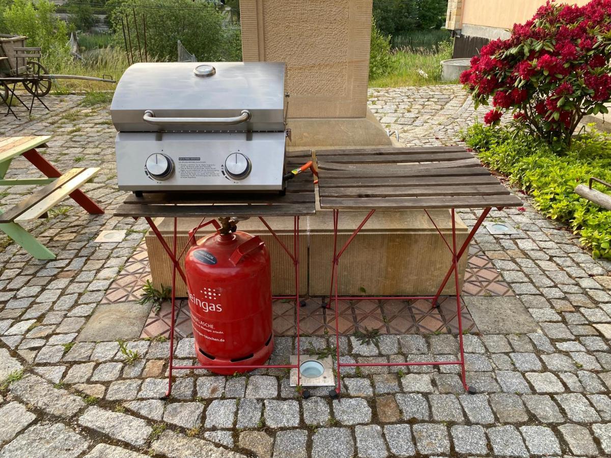 Ferienwohnung Laternenstube Mit Familienbett - Rittergut Leppersdorf Eksteriør bilde